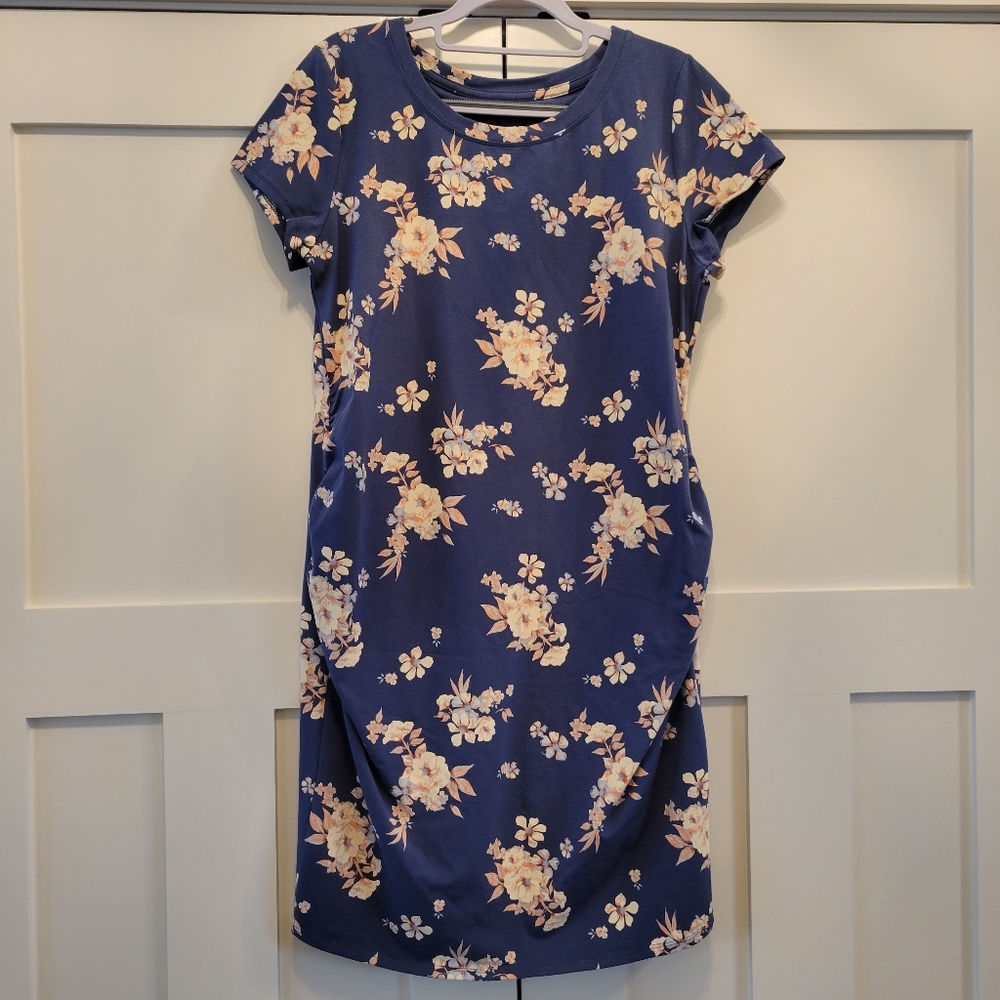 Brand new woman's large maternity knit dress